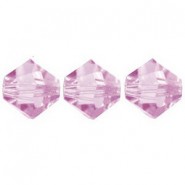 Preciosa MC Bicone 3mm Perlen Light amethyst 20020